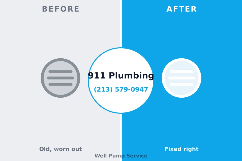 Before and after: plumbing repair Boiling Spring Lakes, NC